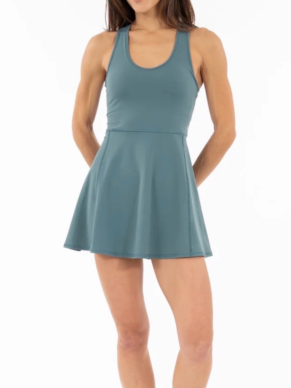 NWT Rhoback Everyday Active Dress in Jungle Green XL